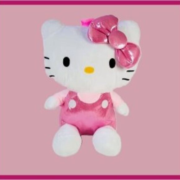 Hello Kitty Plush Backpack - Picture 2 of 9
